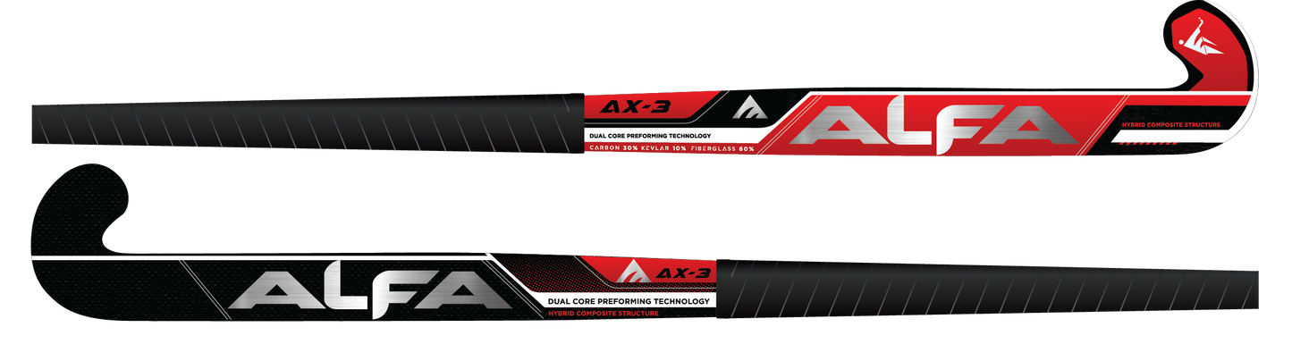 ALFA AX-3 Hockey Stick Low Bow